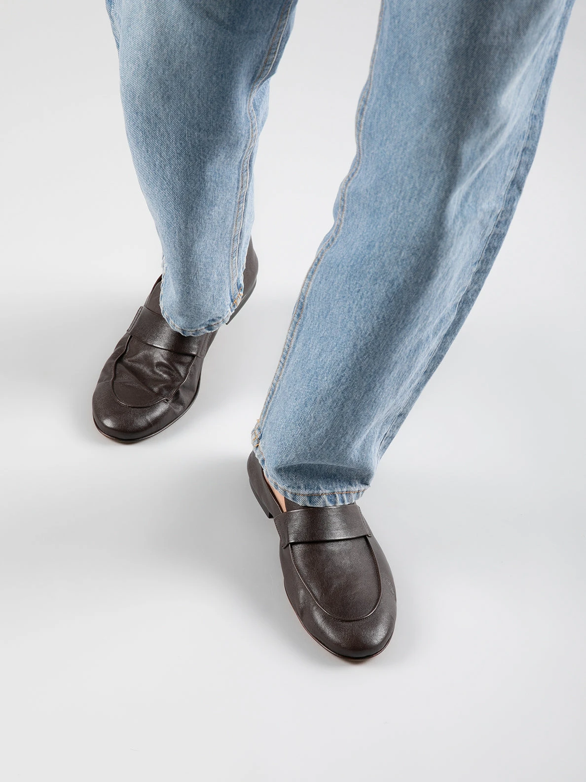 AIRTO 001 - Green Leather Penny Loafers - Image 6