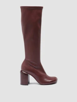 ESTHER 005 - Burgundy Nappa Leather Boots