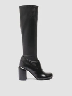 ESTHER 006 - Black Nappa Leather Boots