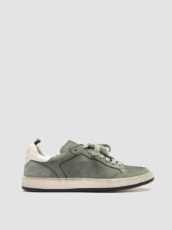 KAREEM 106 - Green Suede Sneakers
