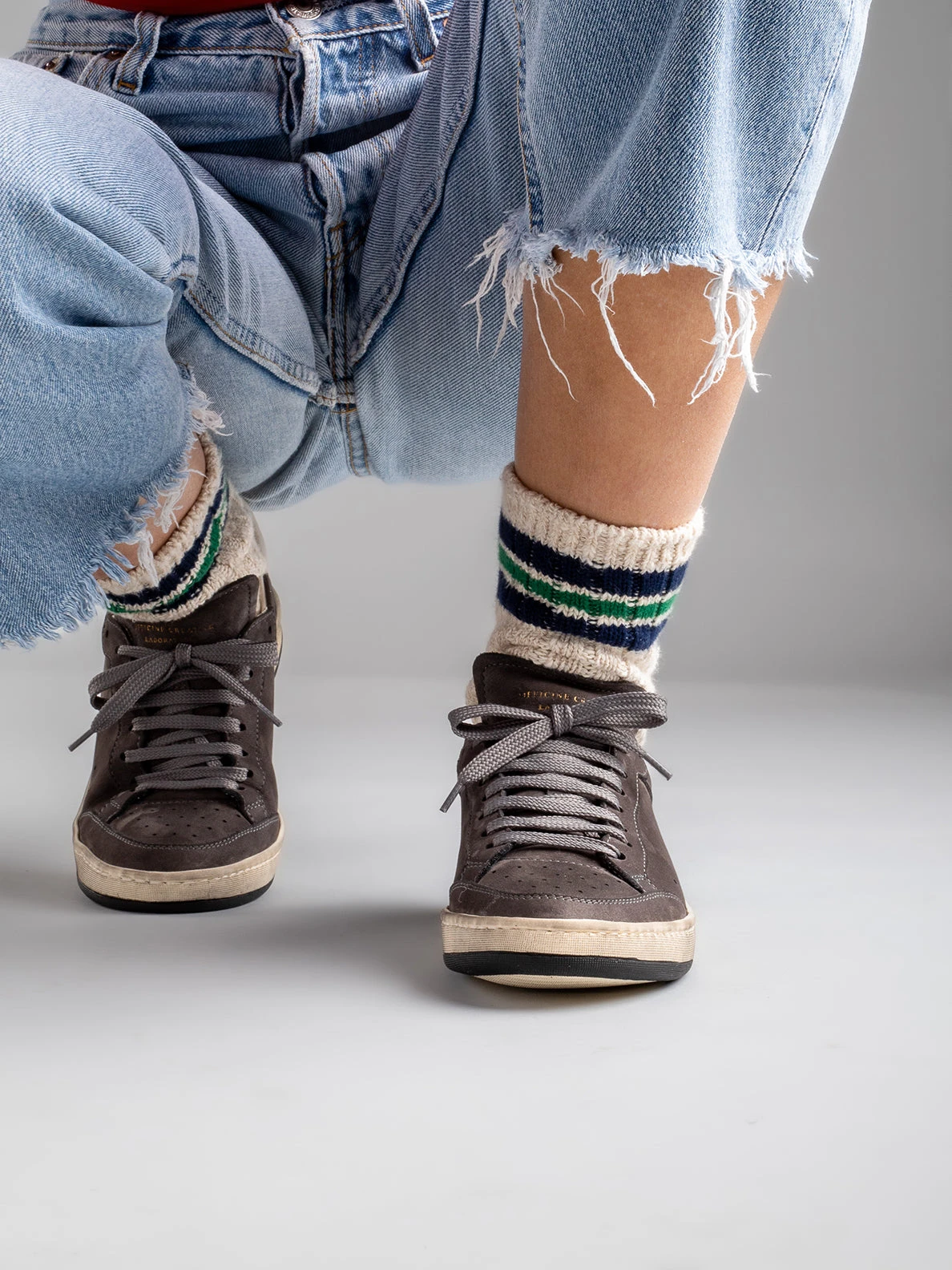 KAREEM 106 - Black Suede Sneakers - Image 7