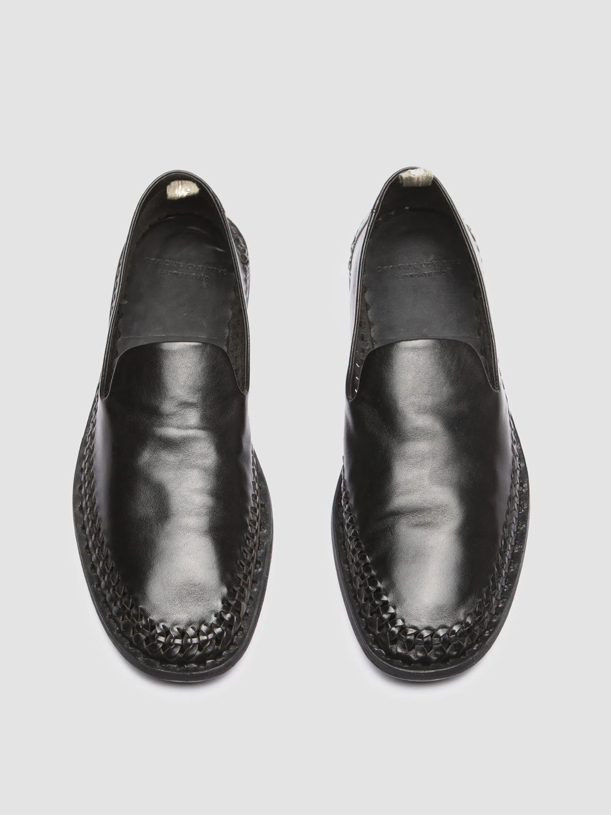MILES 002 - Black Nappa Leather Loafers - Image 2