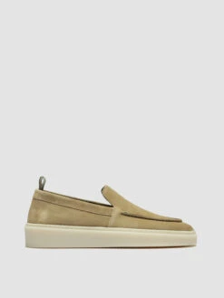 MUSKRAT 105 - Sughero Leather Slip-on Sneakers