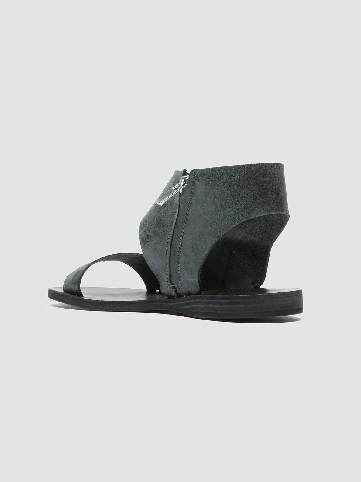 ITACA 039 - Black Leather Sandals - Image 4