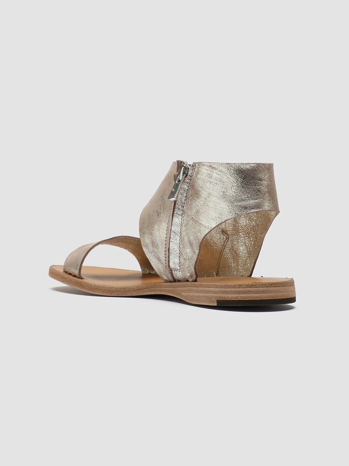 ITACA 039 - Taupe Leather Sandals - Image 4
