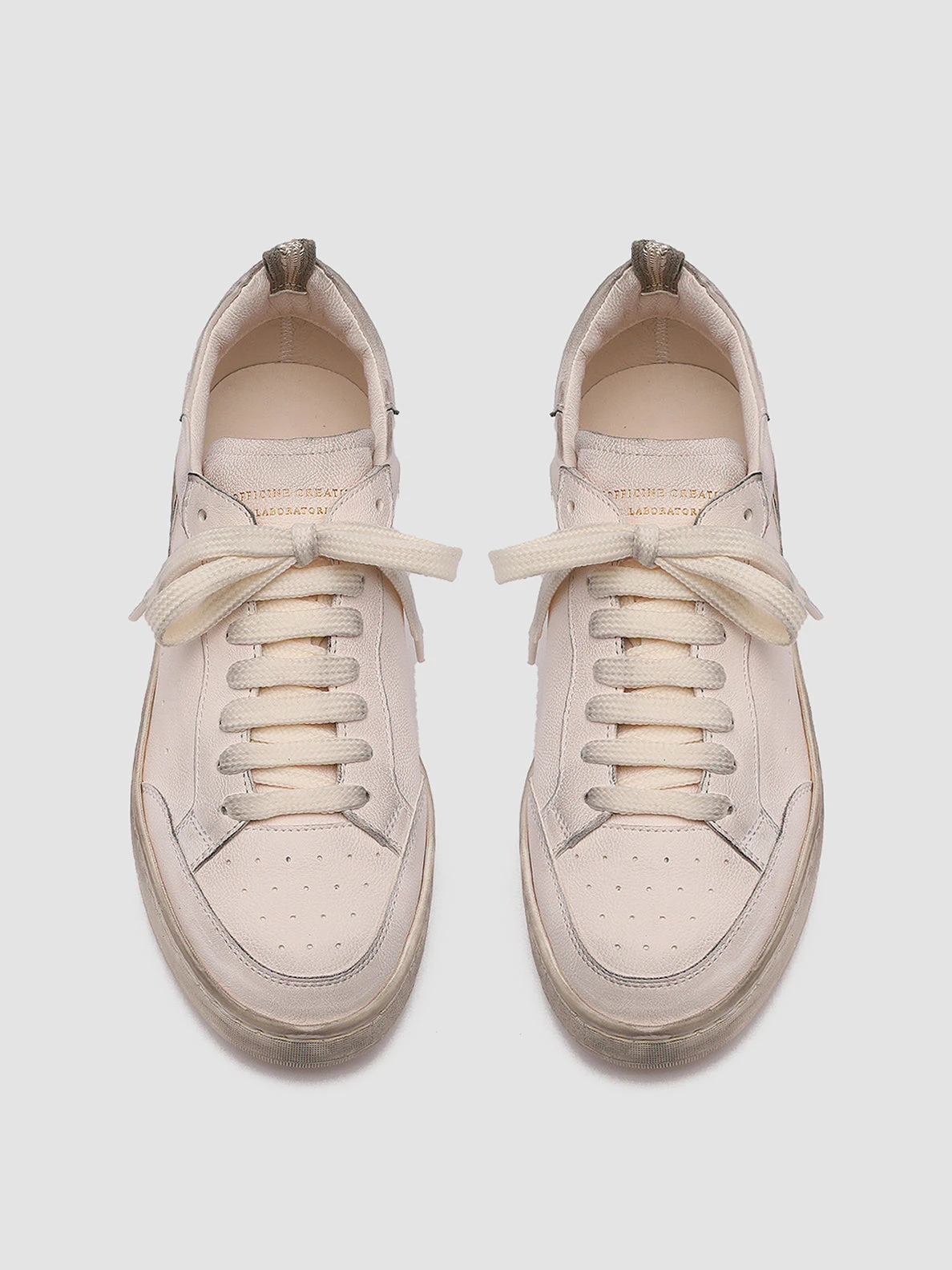 KAREEM 101 - White Leather Sneakers - Image 2