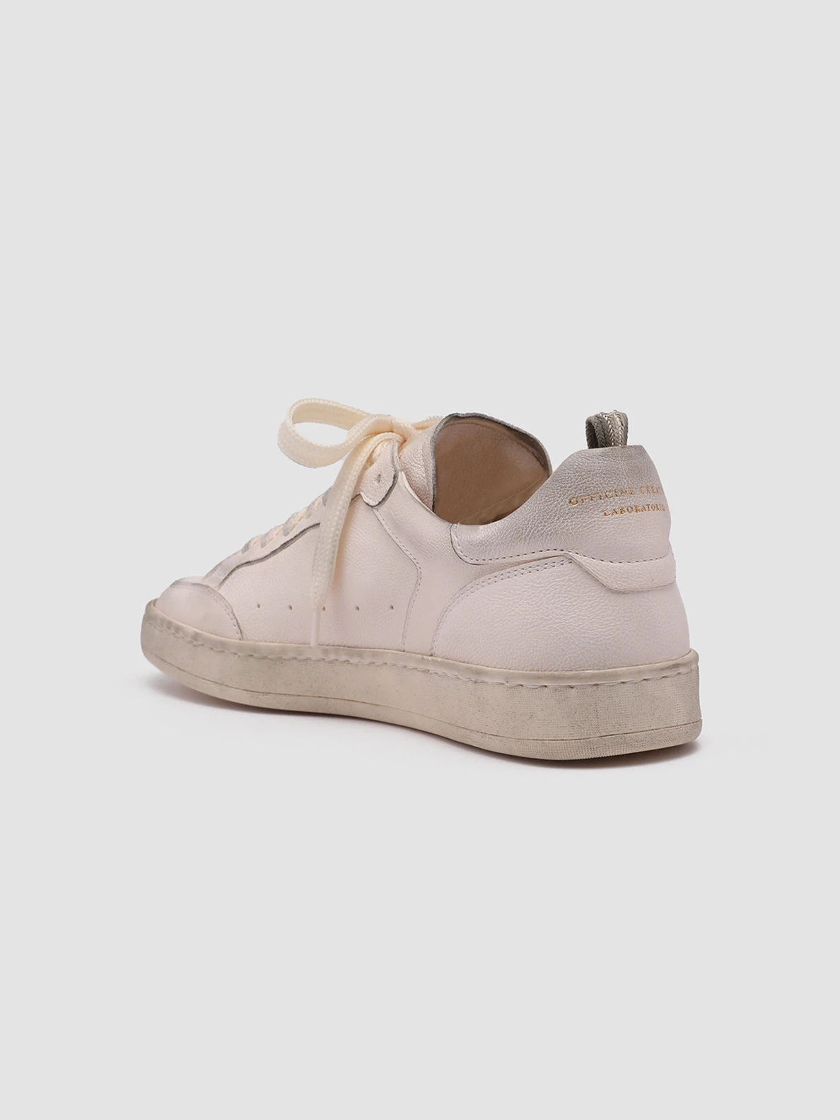 KAREEM 101 - White Leather Sneakers - Image 4