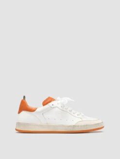 KAREEM 105 - White Leather Sneakers