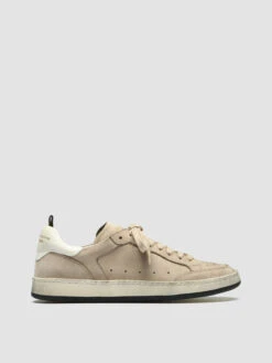 KAREEM 106 - Taupe Nubuk Sneakers