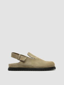 PELAGIE D’HIVER 008 - Taupe Suede Sandals