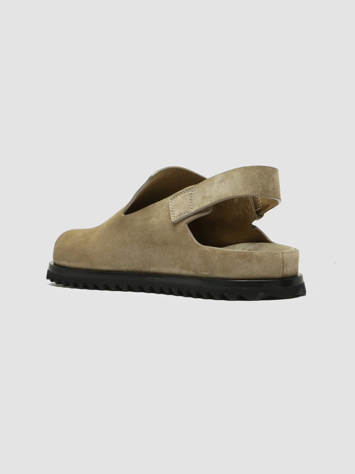 PELAGIE D’HIVER 008 - Taupe Suede Sandals - Image 4