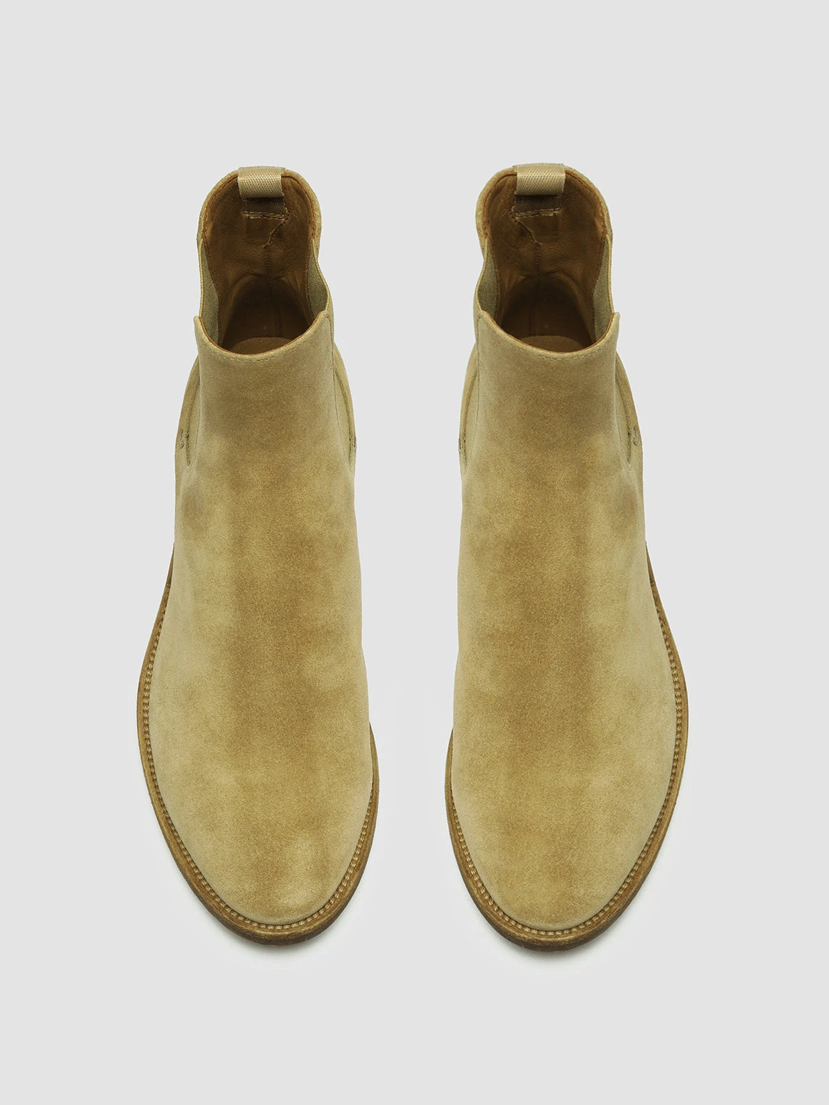 SELINE 029 - Taupe Suede Chelsea Boots - Image 2