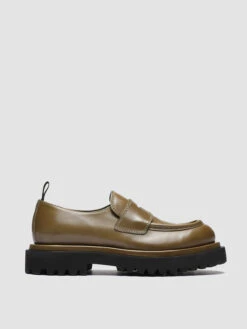 WISAL 001 - Green Leather Loafers