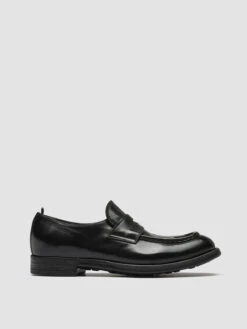 CHRONICLE 026 - Black Leather Penny Loafers