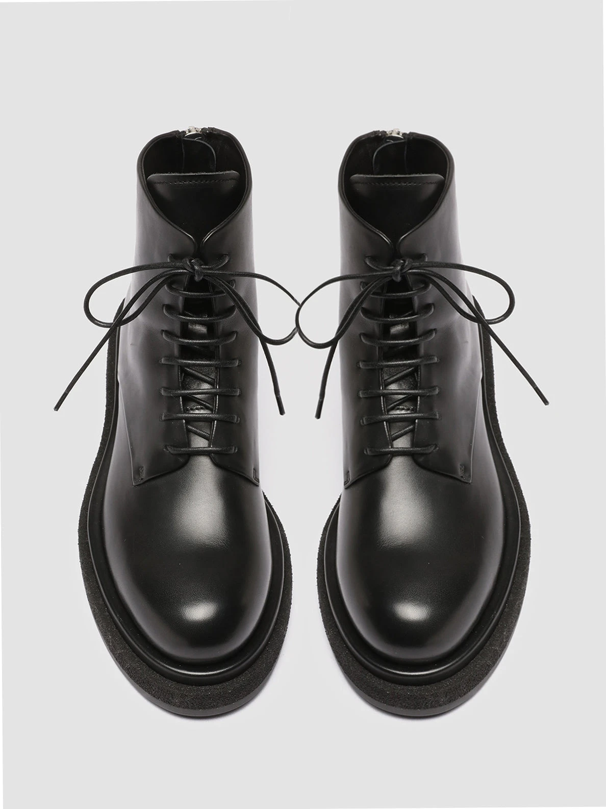 TONAL 101 - Black Leather Ankle Boots - Image 2
