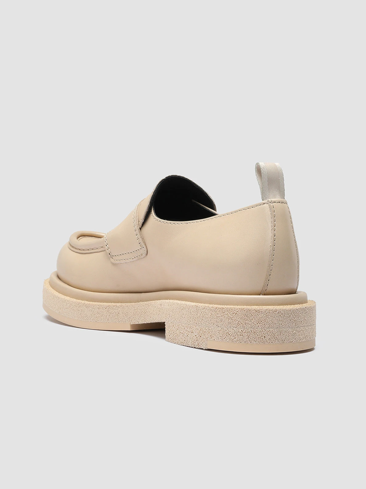 TONAL 102 - Ivory Leather Loafers - Image 4
