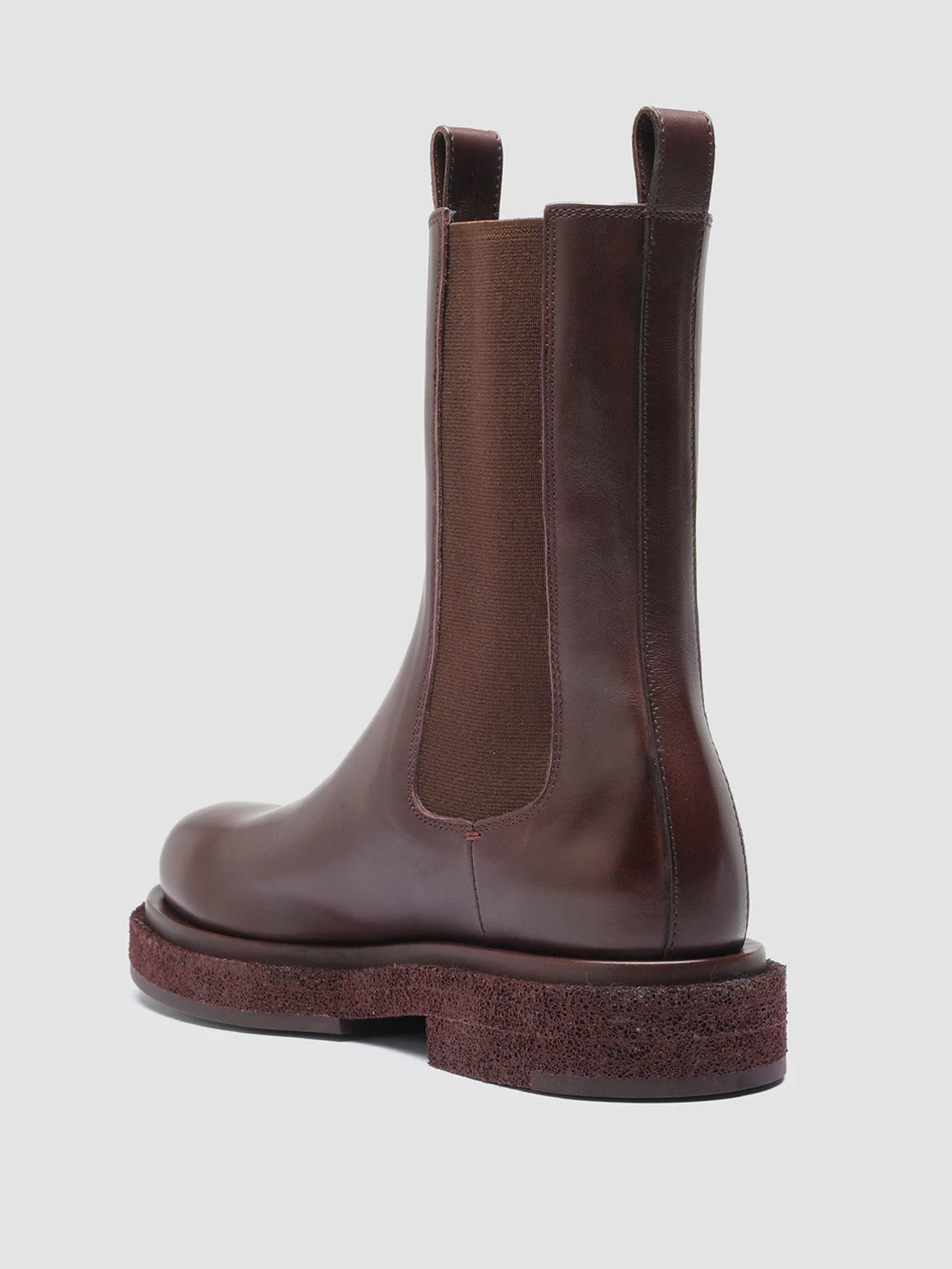 TONAL 105 - Burgundy Leather Chelsea Boots - Image 4