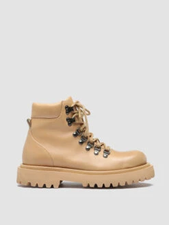 WISAL 020 - Brown Leather Ankle Boots